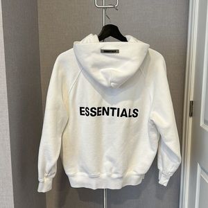 Essentials zip up hoodie